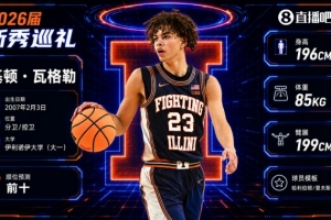 《身高1米96的瓦格勒以球商与投射优势，零扣篮入前十》