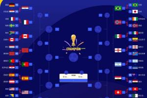 世界杯16强排名：仅剩一席位未决！阿根廷已锁定1/4决赛分区，对手为埃及与瑞士